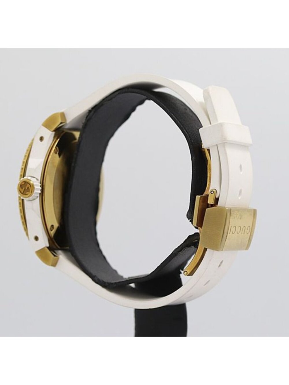 Gucci Dive Mystic Cat 136.3 Quartz White Gold Dial - Picture 3 of 5